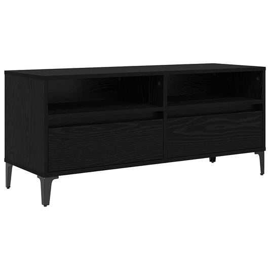 TV Cabinet with Drawer Black Oak 100 x 34.5 x 44.5 cm TV Cabinet with Drawer Black Oak 100 x 34.5 x 44.5 cm
