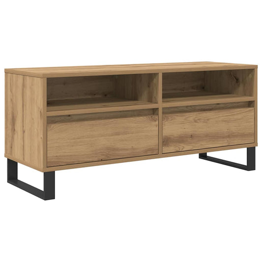 TV Cabinet 100 x 34.5 x 44.5 cm Artisan Oak TV Cabinet 100 x 34.5 x 44.5 cm Artisan Oak