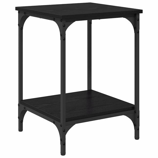 Coffee Table Black Oak 40 x 40 x 55 cm Engineered Wood Coffee Table Black Oak 40 x 40 x 55 cm Engineered Wood
