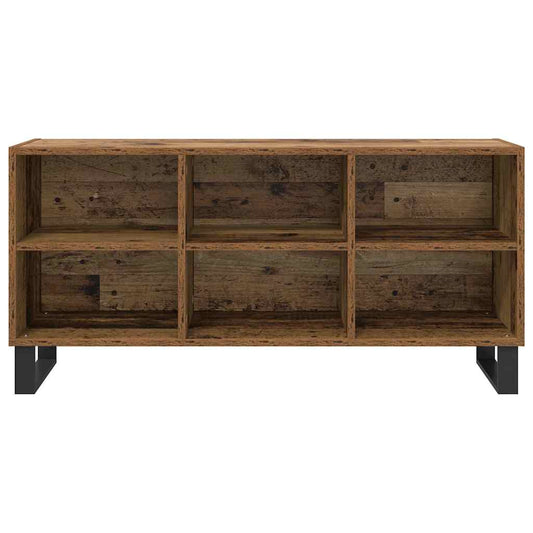 TV Cabinet Old Wood 103.5 x 30 x 50 cm Engineered Wood TV Cabinet Old Wood 103.5 x 30 x 50 cm Engineered Wood
