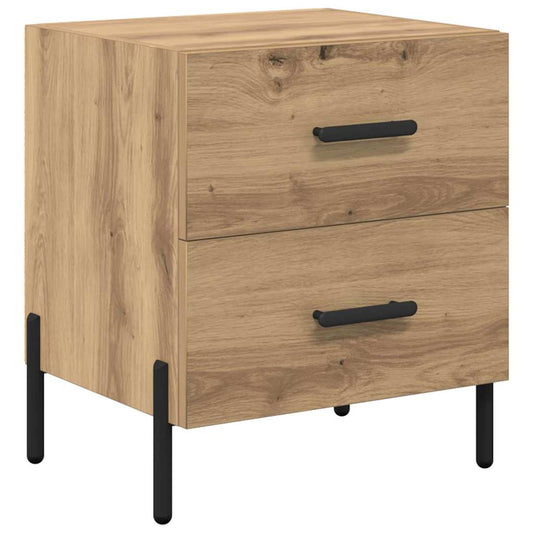 Bedside Cabinet Artisan Oak 40 x 35 x 47.5 cm Engineered Wood Bedside Cabinet Artisan Oak 40 x 35 x 47.5 cm Engineered Wood