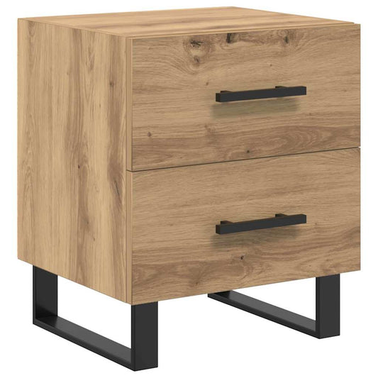 Bedside Cabinet Artisan Oak 40 x 35 x 47.5 cm Engineered Wood Bedside Cabinet Artisan Oak 40 x 35 x 47.5 cm Engineered Wood