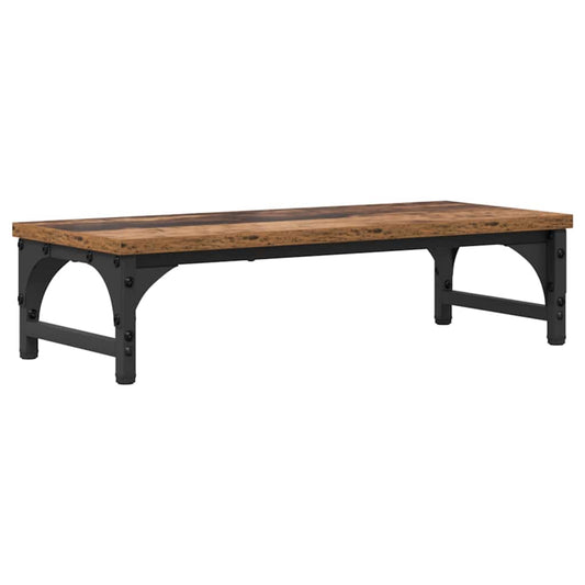 Monitor Stand Old Wood 55 x 23 x 14 cm Engineered Wood Monitor Stand Old Wood 55 x 23 x 14 cm Engineered Wood