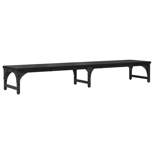 Monitor Stand Black Oak 105 x 23 x 15.5 cm Engineered Wood Monitor Stand Black Oak 105 x 23 x 15.5 cm Engineered Wood