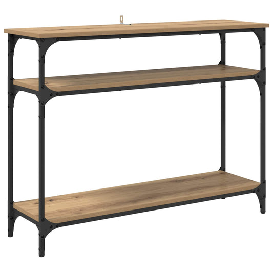 Console Table Artisan Oak 100 x 29 x 75 cm Engineered Wood Console Table Artisan Oak 100 x 29 x 75 cm Engineered Wood