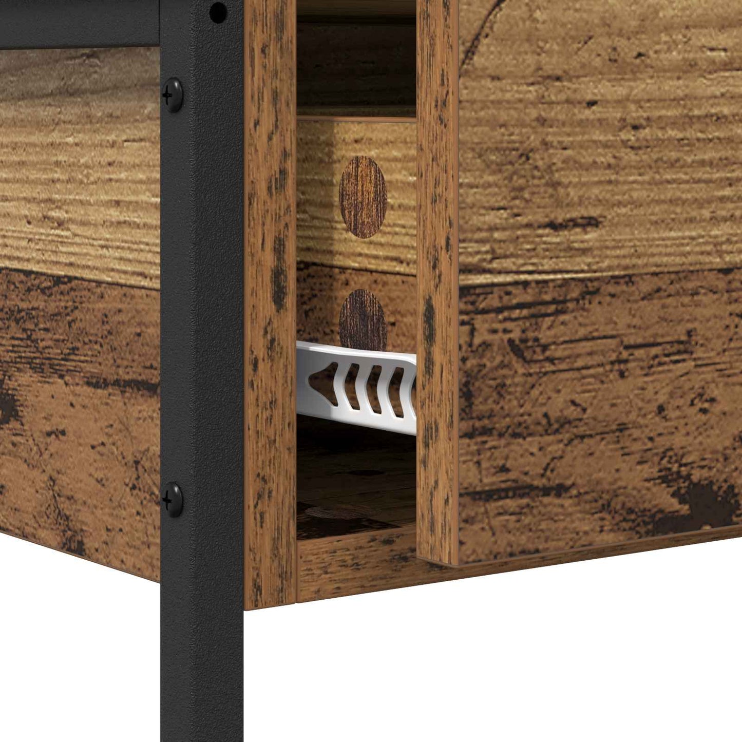 Console Table Old Wood 100 x 34.5 x 75 cm Engineered Wood