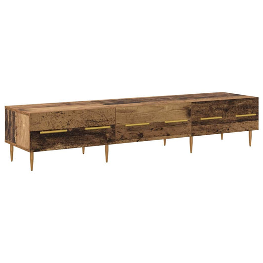 TV Cabinet Old Wood 150 x 36 x 30 cm Engineered Wood TV Cabinet Old Wood 150 x 36 x 30 cm Engineered Wood