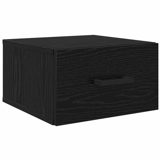 Bedside Cabinet Black oak 35 x 35 x 20 cm Engineered wood Bedside Cabinet Black oak 35 x 35 x 20 cm Engineered wood