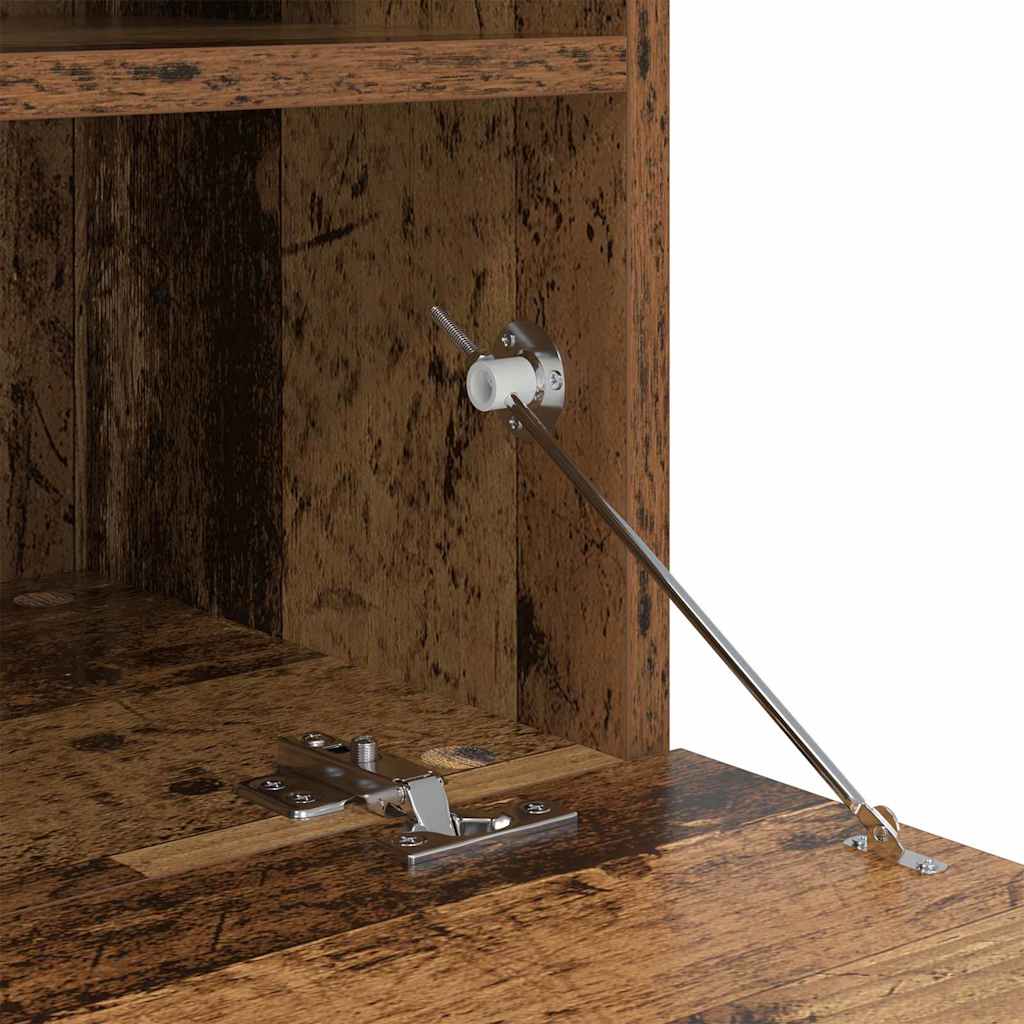 TV Wall Cabinet Old Wood 80 x 30 x 40 cm Engineered Wood