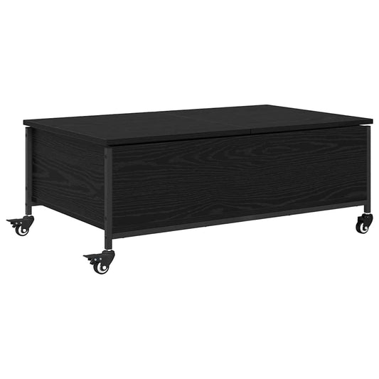 Coffee Table Black Oak 91 x 55 x 32 cm Engineered Wood Coffee Table Black Oak 91 x 55 x 32 cm Engineered Wood