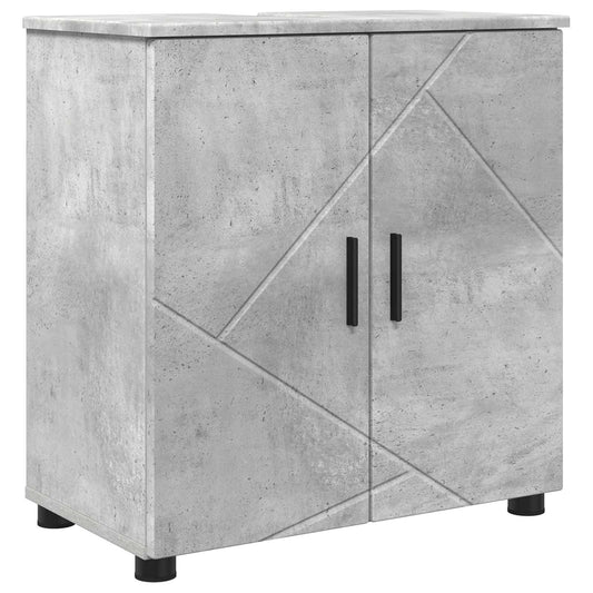 Bathroom Cabinet Concrete Grey 61 x 35 x 64 cm Bathroom Cabinet Concrete Grey 61 x 35 x 64 cm