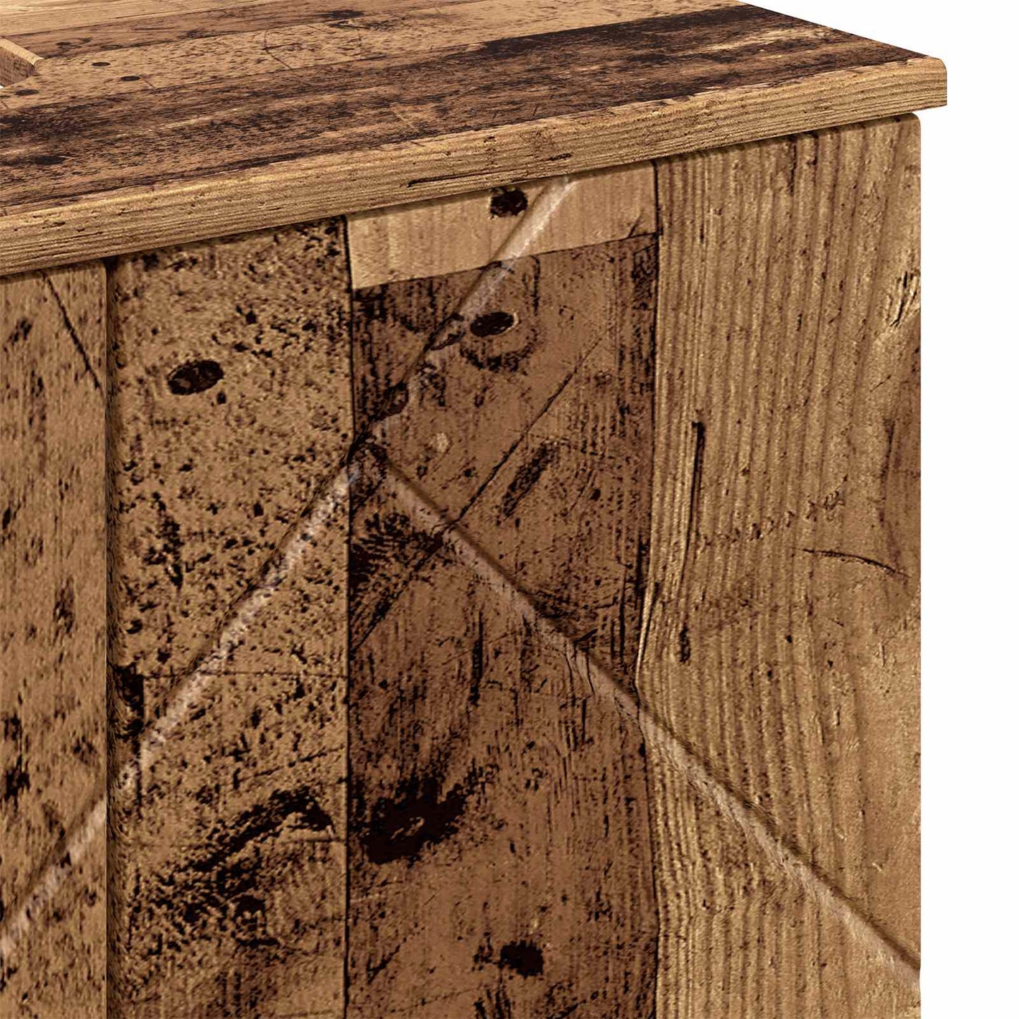 Bathroom Cabinet with Storage Old Wood 61 x 35 x 64 cm