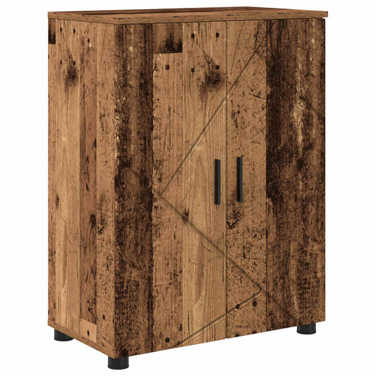 Bathroom Cabinet Old Wood 60 x 35 x 80 cm Bathroom Cabinet Old Wood 60 x 35 x 80 cm