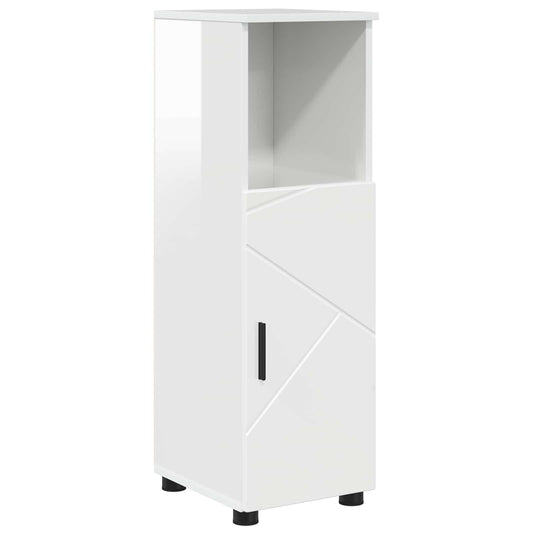 Bathroom Cabinet High Gloss White 30 x 35 x 95 cm Bathroom Cabinet High Gloss White 30 x 35 x 95 cm