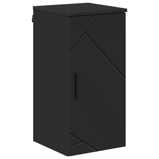 Bathroom Cabinet Black 30 x 31.5 x 61 cm Engineered wood, Metal Bathroom Cabinet Black 30 x 31.5 x 61 cm Engineered wood, Metal
