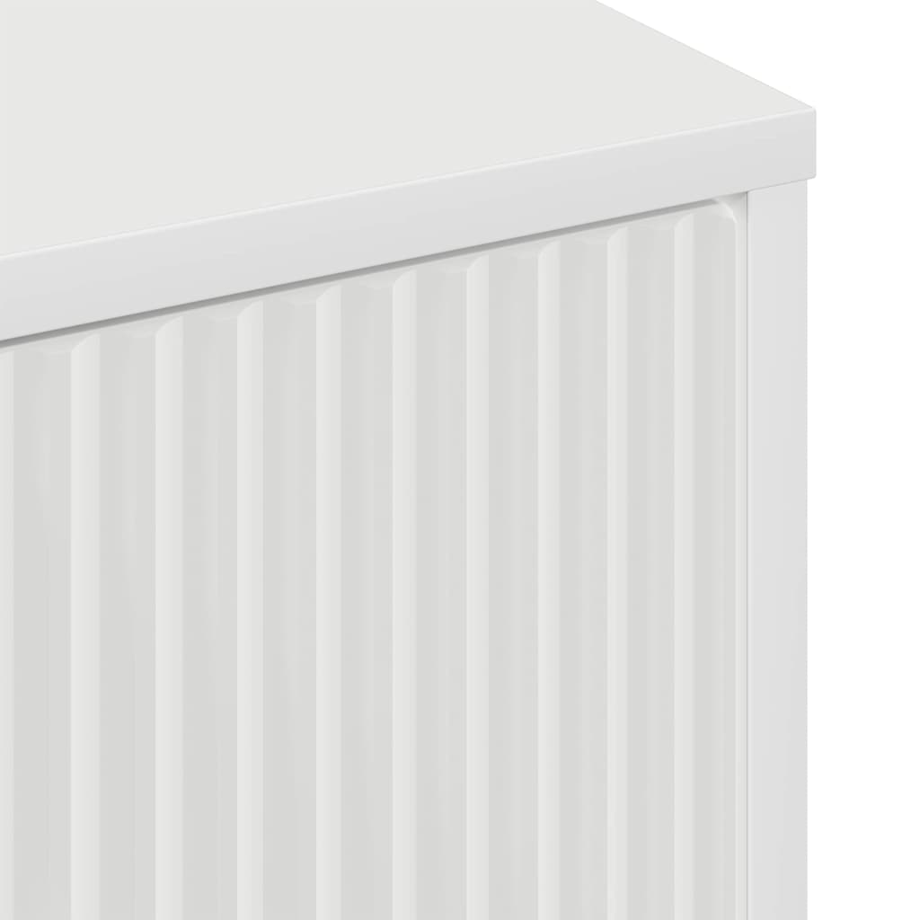 Bathroom Cabinet White 39 x 23.5 x 65 cm Engineered wood, Metal