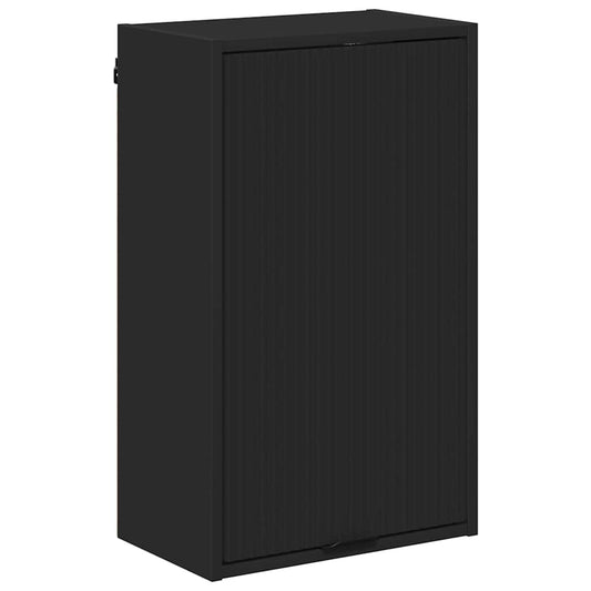 Bathroom Cabinet Wall-mounted with Door Black 39 x 23.5 x 65 cm Bathroom Cabinet Wall-mounted with Door Black 39 x 23.5 x 65 cm