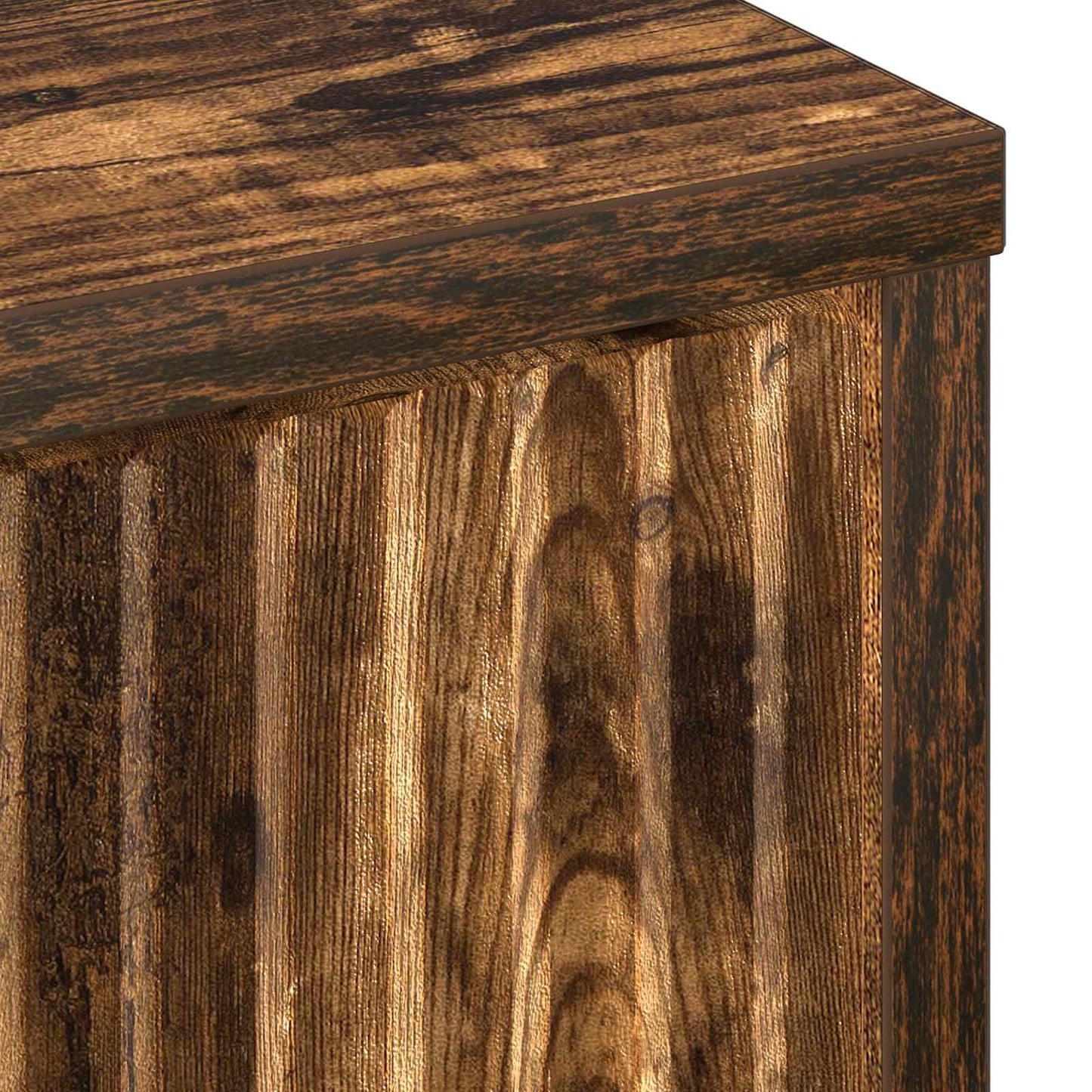 Bathroom Cabinet with Drawer Smoked Oak 39.5 x 36 x 88 cm