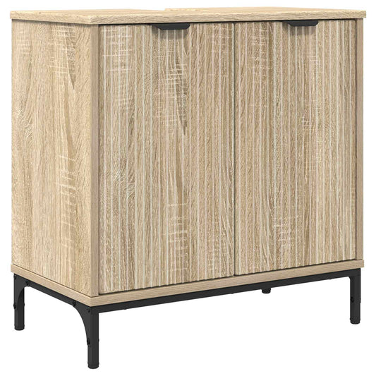 Bathroom Sink Cabinet Sonoma Oak 60.5 x 33.5 x 61 cm Bathroom Sink Cabinet Sonoma Oak 60.5 x 33.5 x 61 cm