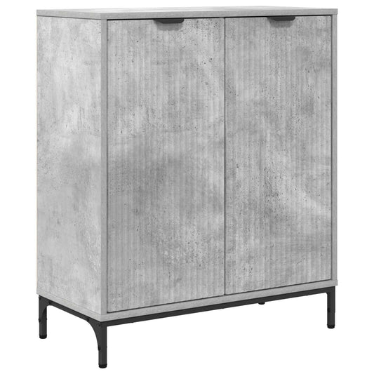 Sideboard Concrete Grey 69.5 x 33 x 82 cm Engineered Wood Sideboard Concrete Grey 69.5 x 33 x 82 cm Engineered Wood