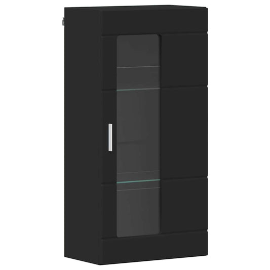 Wall-mounted Cabinet Black 55 x 29 x 100 cm Engineered Wood Wall-mounted Cabinet Black 55 x 29 x 100 cm Engineered Wood