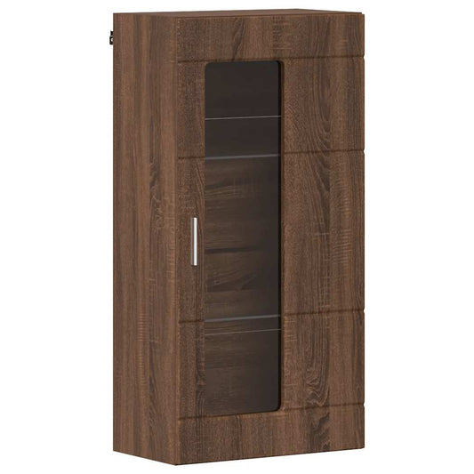 Wooden Cabinet Brown Oak 50 x 29 x 100 cm Engineered Wood Wooden Cabinet Brown Oak 50 x 29 x 100 cm Engineered Wood