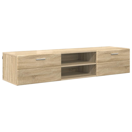 Wooden Cabinet Sonoma Oak 150 x 39 x 30 cm Engineered Wood Wooden Cabinet Sonoma Oak 150 x 39 x 30 cm Engineered Wood