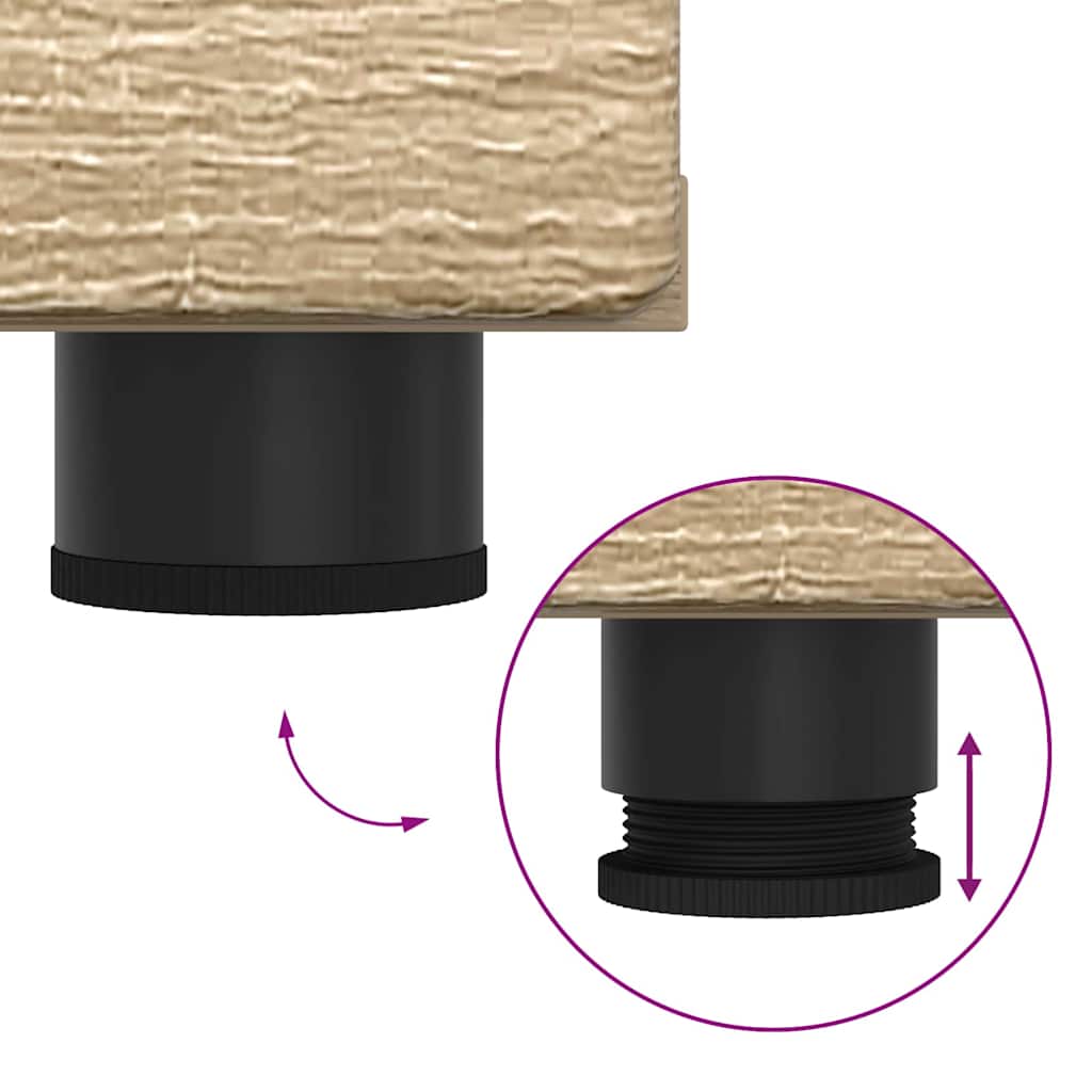 Wooden Cabinet Sonoma Oak 150 x 39 x 30 cm Engineered Wood