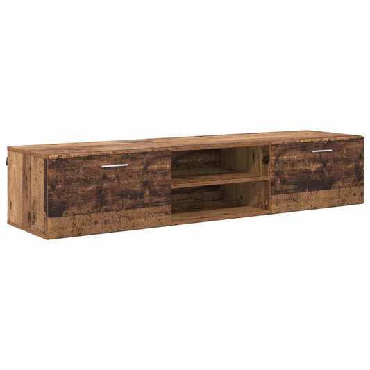 Wooden Cabinet Old Wood 150 x 39 x 30 cm Engineered Wood Wooden Cabinet Old Wood 150 x 39 x 30 cm Engineered Wood