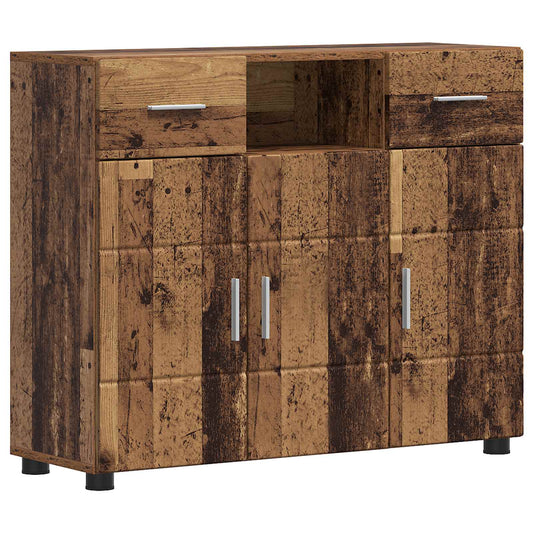 Wooden Cabinet Old Wood 88.5 x 30.5 x 73 cm Engineered Wood Wooden Cabinet Old Wood 88.5 x 30.5 x 73 cm Engineered Wood