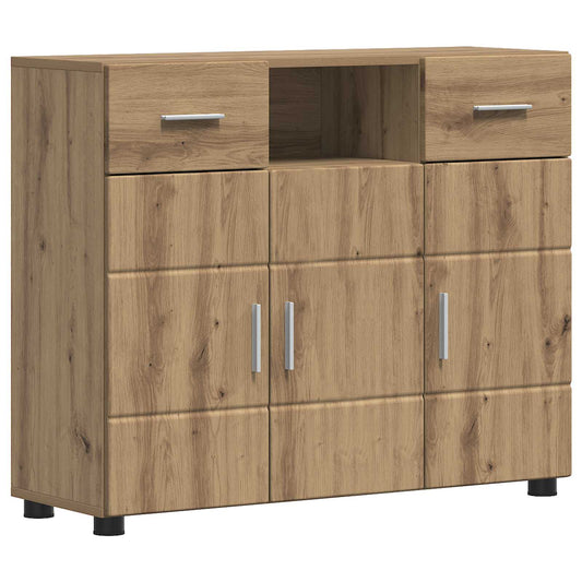 Wooden Cabinet Artisan Oak 88.5 x 30.5 x 73 cm Engineered Wood Wooden Cabinet Artisan Oak 88.5 x 30.5 x 73 cm Engineered Wood