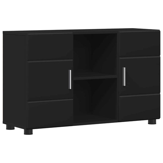 Sideboard FLORIN Black 88.5 x 30.5 x 55.5 cm Engineered Wood Sideboard FLORIN Black 88.5 x 30.5 x 55.5 cm Engineered Wood