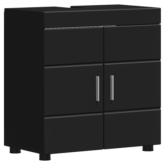 Bathroom Cabinet Set TULUM Black 60 x 34 x 63 cm Bathroom Cabinet Set TULUM Black 60 x 34 x 63 cm