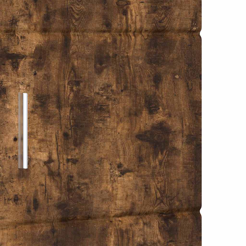 Bathroom Cabinet Set TULUM Smoked Oak 37 x 31.5 x 203 cm