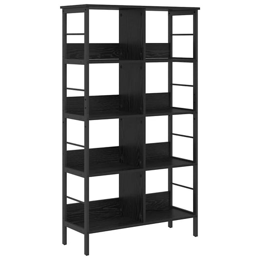 Bookshelf 8-Tier 82 x 32 x 144.5 cm Engineered Wood Black Oak Bookshelf 8-Tier 82 x 32 x 144.5 cm Engineered Wood Black Oak