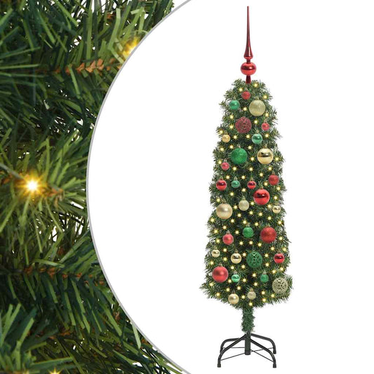 Artificial Christmas Tree with 150 LEDs with Stand Green 120 cm Artificial Christmas Tree with 150 LEDs with Stand Green 120 cm