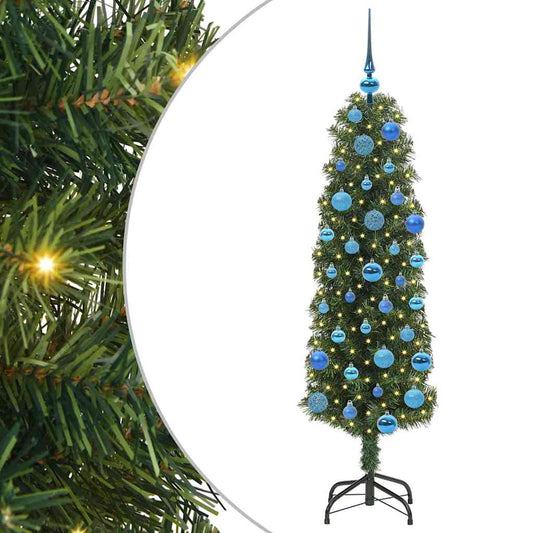 Artificial Christmas Tree with 150 LEDs with Stand Green 150 cm Artificial Christmas Tree with 150 LEDs with Stand Green 150 cm