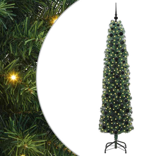 Artificial Christmas Tree with 300 LEDs with Stand Green 210 cm Artificial Christmas Tree with 300 LEDs with Stand Green 210 cm