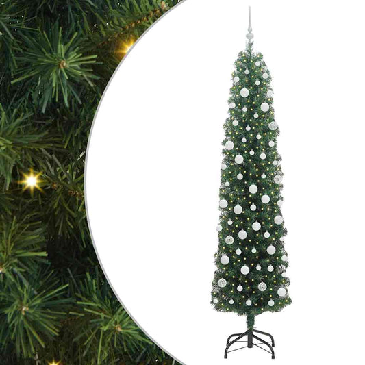 Artificial Christmas Tree with 300 LEDs with Stand Green 210 cm Artificial Christmas Tree with 300 LEDs with Stand Green 210 cm
