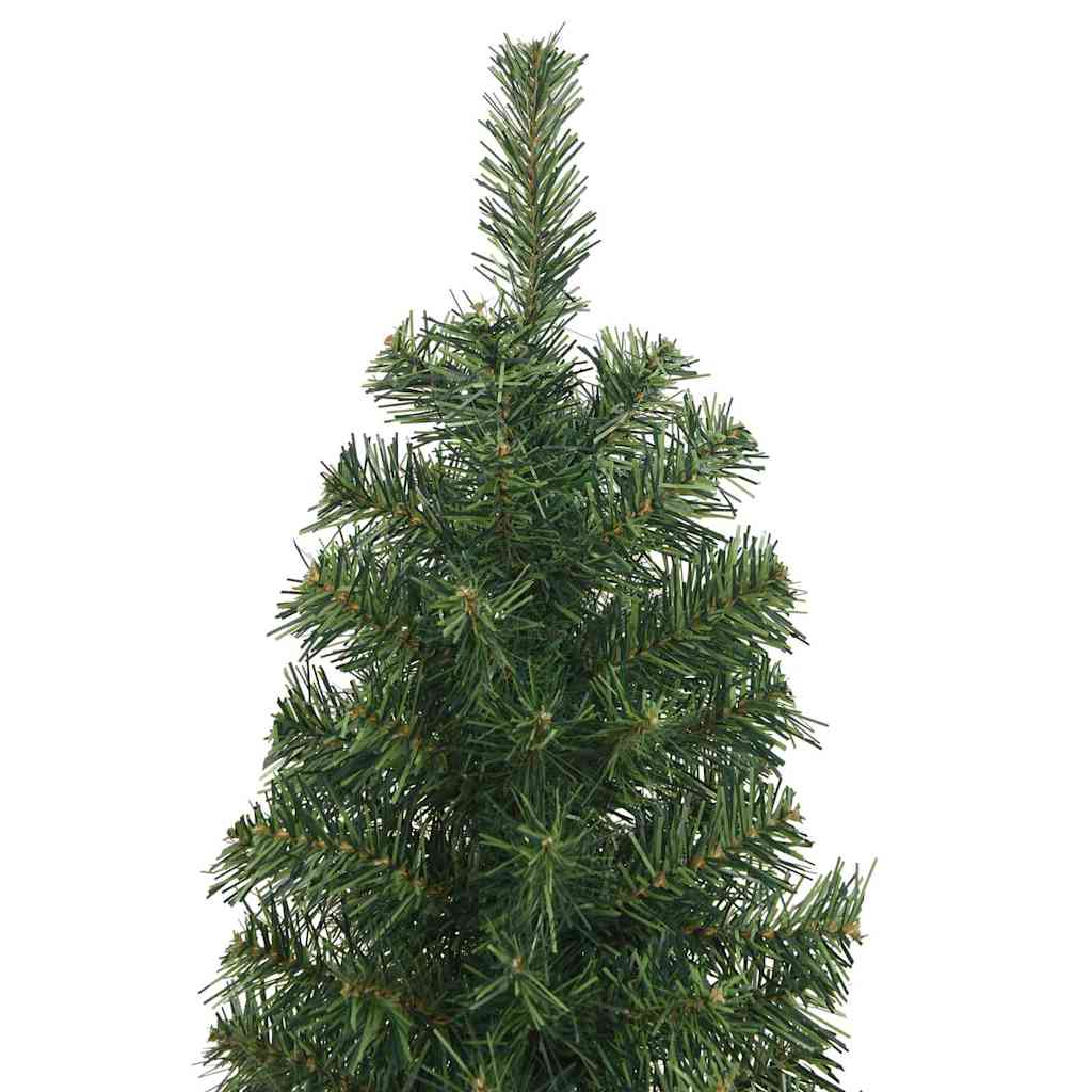 Artificial Christmas Tree with 300 LEDs with Stand Green 240 cm