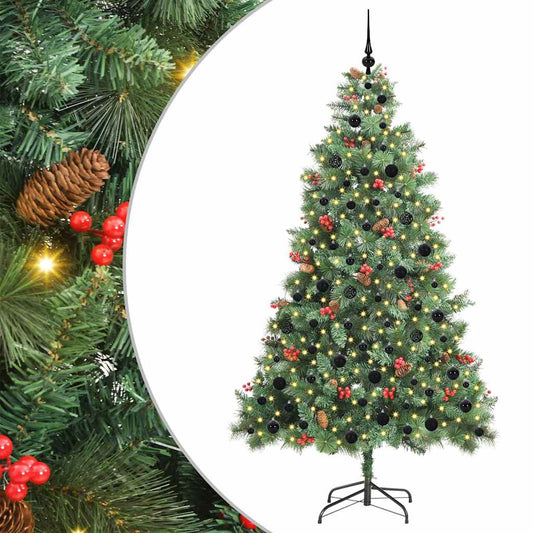 Artificial Christmas Tree 300 LEDs Warm White PVC and Metal Artificial Christmas Tree 300 LEDs Warm White PVC and Metal