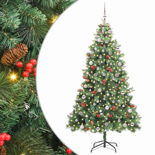 Artificial Christmas Tree Green 240 cm PVC and Metal Artificial Christmas Tree Green 240 cm PVC and Metal