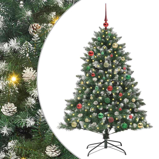Artificial Christmas Tree with 150 LEDs with Stand Green 150 cm Artificial Christmas Tree with 150 LEDs with Stand Green 150 cm