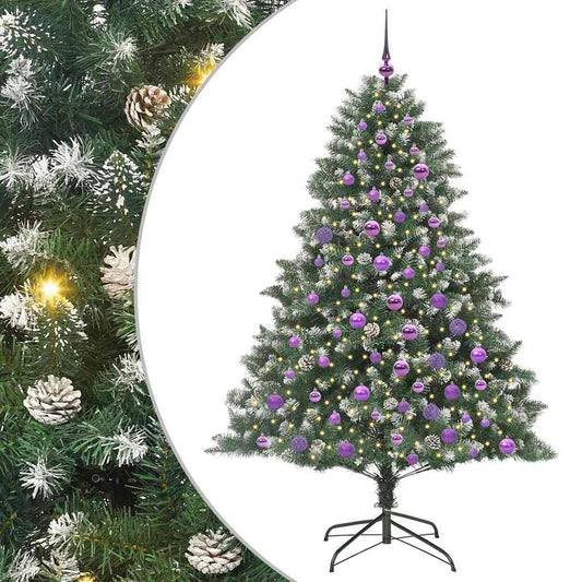 Artificial Christmas Tree with 300 LEDs with Stand Green 180 cm Artificial Christmas Tree with 300 LEDs with Stand Green 180 cm