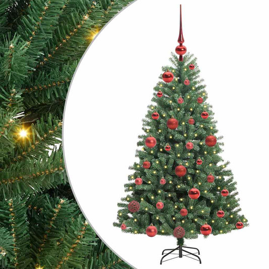 Artificial Hinged Christmas Tree Green 120 cm PVC and Metal Artificial Hinged Christmas Tree Green 120 cm PVC and Metal