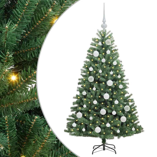 Artificial Hinged Christmas Tree Green 120 cm PVC and Metal Artificial Hinged Christmas Tree Green 120 cm PVC and Metal