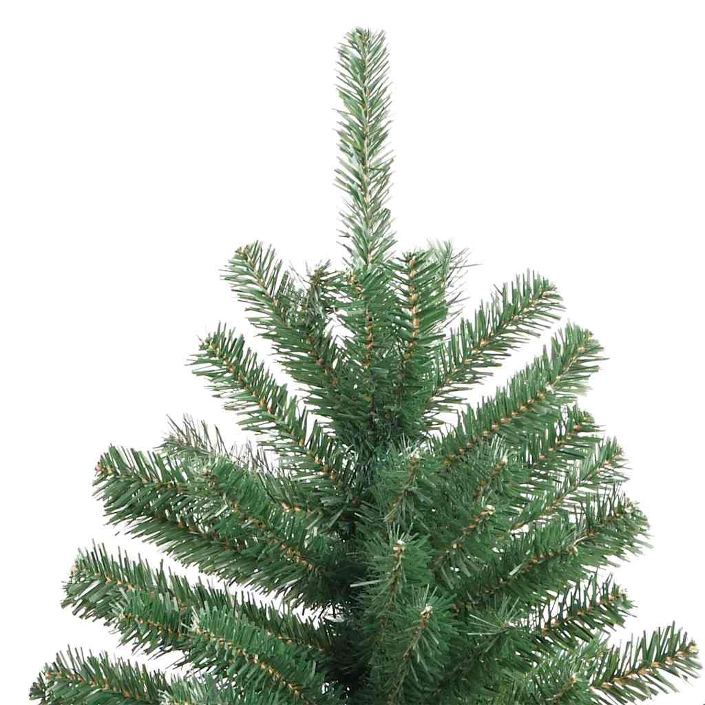 Artificial Hinged Christmas Tree Green 150 cm PVC and Metal
