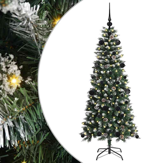 Artificial Christmas Tree with 150 LEDs with Stand Green 150 cm Artificial Christmas Tree with 150 LEDs with Stand Green 150 cm