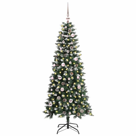 Artificial Christmas Tree with 150 LEDs with Stand Green 150 cm Artificial Christmas Tree with 150 LEDs with Stand Green 150 cm