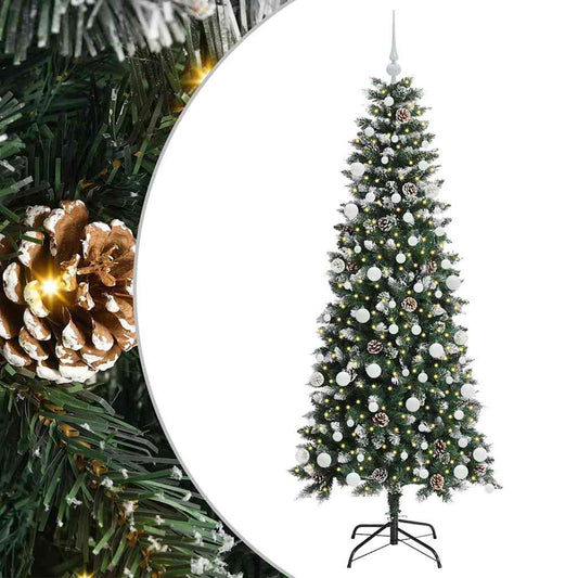 Artificial Christmas Tree with 300 LEDs with Stand Green 180 cm Artificial Christmas Tree with 300 LEDs with Stand Green 180 cm